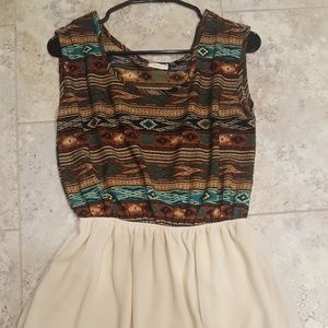 Aztec dress NWOT